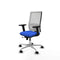 Piqueras y Crespo 2D086N0 - Bureaustoel - Verstelbare hoogte met armleuning - Blauw