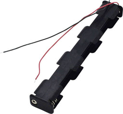 Takachi SN36A Batterijhouder 6 AA (penlite) Kabel (l x b x h) 158 x 17 x 26.1 mm