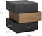 Richmond Bijzettafel Cambon Blok Dark Coffee