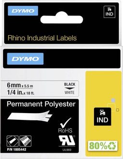 Dymo 1805442 - Printerlabel - Thermische overdracht - Zwart op wit