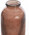 Light&living Vaas Ø30x70 cm CAMPOS glas bruin