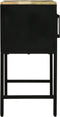 vidaXL - Sideboard - 100x35x70 - cm - Massief - Hout - Ruw - Mango