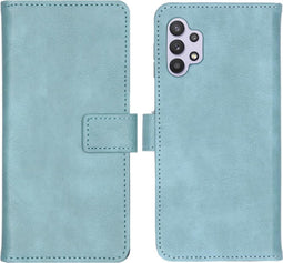 iMoshion Hoesje Geschikt voor Samsung Galaxy A32 (5G) Hoesje Met Pasjeshouder - iMoshion Luxe Bookcase - Lichtblauw