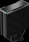 DeepCool AK400 ZERO DARK PLUS - CPU-koeler - 4 heatpipes - Zwart