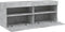 vidaXL - Tv-wandmeubel - met - LED-verlichting - 100x30x40 - cm - betongrijs