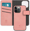 iMoshion Hoesje Geschikt voor iPhone 13 Pro Hoesje Met Pasjeshouder - iMoshion Uitneembare 2-in-1 Luxe Bookcase - Roze