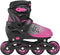 Roces Jokey X - Verstelbare Skeelers - Kinderen - Zwart/Roze - 38-41