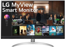 LG Smart Monitor 32SQ700S-W - 32 inch 4K - webOS 22 - Wit