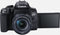 Canon EOS 850D - DSLR - 24,1 Megapixel 4K-video - Zwart