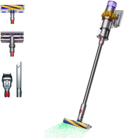 Dyson V15 Detect Absolute - Steelstofzuiger - Slimme stofdetectie en automatische zuigkracht - Geel (2023)