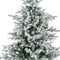 Everlands Grandis fir - kunstkerstboom - nepsneeuw - groen/wit 1,8m x 1,32m