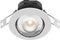 Calex Slimme Inbouwspot - Smart LED Downlight Dimbaar - Kantelbaar - Warm Wit Licht - Wit