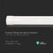 V-TAC VT-8-40 - LED Lamp - 8W - Warm Wit