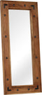 vidaXL - Spiegel - 50x50 - cm - massief - acaciahout