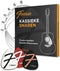 Finesse Gitaarsnaren Akoestische Gitaar - Klassiek - met Plectrums - .010 tot 0.46 - Gitaar Snaren