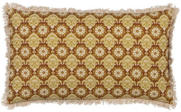 Kussen Katoen Bruin Beige 50 x 30 cm