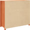 vidaXL - Dressoir - 100x40x90 - cm - massief - grenenhout - wasbruin