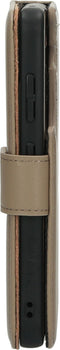 Mobiparts - Leather 2 in 1 Wallet Case - Samsung Galaxy S24 - Uitneembare backcover - Taupe