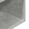 vidaXL - Nachtkastje - met - lade - 35x34x66,5 - cm - betongrijs