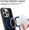 iMoshion Hoesje Geschikt voor iPhone 13 Pro Max Hoesje - iMoshion Rugged Hybrid Carbon Case Geschikt voor MagSafe - Zwart