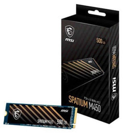SPATIUM M450 - PCIe 4.0 NVMe M.2 - 500GB - Leessnelheid 3600 MB/s Schrijfsnelheid 2300 MB/s