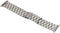 iMoshion Stalen watch bandje geschikt geschikt voor Apple Watch Series 1 / 2 / 3 / 4 / 5 / 6 / 7 / 8 / 9 / SE / Ultra (2) - 42 / 44 / 45 / 49 mm - Zilver