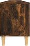 vidaXL - Tv-meubel - 150x30x44,5 - cm - bewerkt - hout - gerookt - eikenkleurig