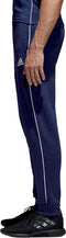 Adidas Core 18 Sportbroek Heren - Dark Blue/White - Maat S