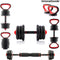 6-in-1 set van verstelbare gewichten met oefeningengids Sixfit InnovaGoods