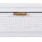 Nachtkastje Alexandra House Living Gouden 39 x 67 x 47 cm
