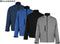 Milanoro - Softshell jas - Wind- en waterdicht met fleece voering - Navy - S