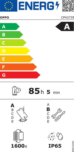 OPPO A5 5G - Smartphone - 4GB/128GB - 6000 mAh - Wit