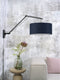 GOOD&MOJO Wandlamp Andes - Bamboe Zwart/Blauw - 95x47x55cm - Binnen Scandinavisch,Bohemian