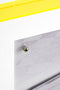 Mica Decorations Wanddecoratie - Vrouw op duikplank - L40 x B3 x H50 cm - Grijs