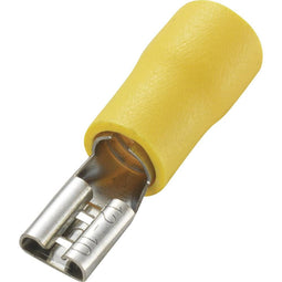 TRU COMPONENTS 1572191 Platte stekker (female) 50 stuk(s)