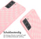 iMoshion Hoesje Geschikt voor Samsung Galaxy S21 Hoesje Met Koord - iMoshion Siliconen design hoesje met koord - Roze / Retro Pink