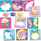 SES Creative - My First - Vingerafdruk Verf Fantasie Figuren - 10 kaarten prinsessen en unicorn thema