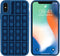 iMoshion Hoesje Geschikt voor iPhone Xs / X Hoesje Siliconen - iMoshion Pop It Fidget Toy - Pop It hoesje - Donkerblauw
