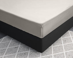 Primaviera Deluxe - Hoeslaken - 160 x 200 cm - Katoen-satijn - Creme
