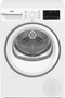 Beko B3T6823W2 - Warmtepompdroger - 8 kg - Energieklasse D - Wit