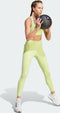 adidas Performance Training Essentials High-Waisted Legging - Aansluitend - Vochtabsorberend AEROREADY - Groen - M