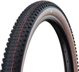 SCHWALBE RICK XC PRO EVO TLR SPEED TRANSPARENT SKIN 29X2.40 - 29 Inch - Fietsband voor Gemengd Terrein - Mountainbike - Zwart