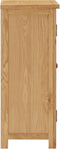vidaXL - Kast - 45x32x85 - cm - massief - eikenhout