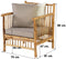 Exotan Loungeset Buiten - Bamboe - Bruin - 86x72x80