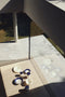 Light&living Deco box+deksel Ø13x17 cm KELIMUTU wit+blauw
