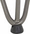 vidaXL - Haarspeld - tafelpoten - 4 - st - 30 - cm - massief - staal - naturel