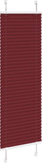vidaXL - Plissé - rolgordijn - 45x150 - cm - stofbreedte - 44,4 - cm - bordeauxrood