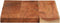 vidaXL - Tafelblad - rechthoekig - 50x30x2,5 - cm - massief - acaciahout