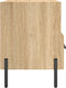 vidaXL - Nachtkastjes - 2 - st - 40x35x47,5 - cm - bewerkt - hout - sonoma - eikenkleur