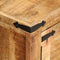 vidaXL - Tv-meubel - 110x35x45 - cm - massief - ruw - mangohout